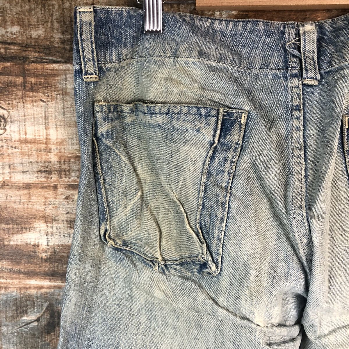 Johnbull DL John Bull Blue Multipocket Denim Pants #A2069 Size US 32 / EU 48 - 16 Thumbnail