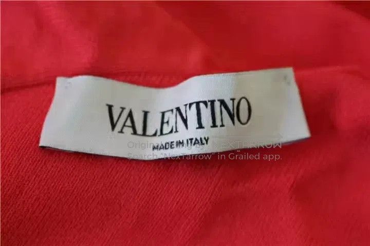 Valentino Valentino Main line women's dress ruffles bow slanted shou Size L / US 10 / IT 46 - 6 Thumbnail