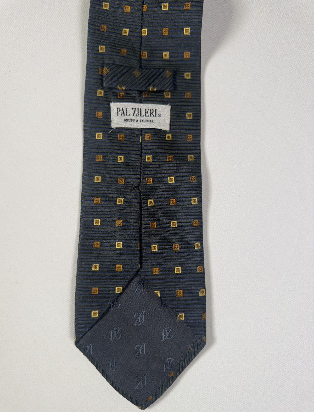 Pal Zileri Pal Zileri Blue, Green And orange Yellow Tie Made In Italy Size ONE SIZE - 3 Thumbnail