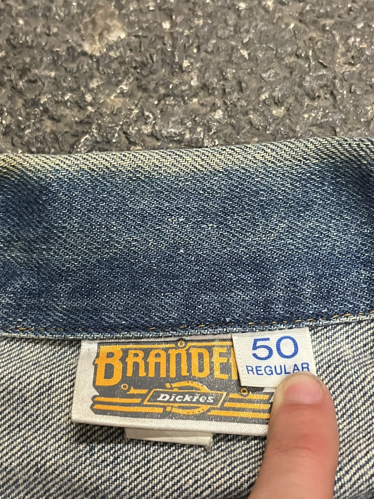 Dickies × Vintage Vintage dickies denim jacket 80s sun faded cropped rare hype Size US XL / EU 56 / 4 - 7 Thumbnail
