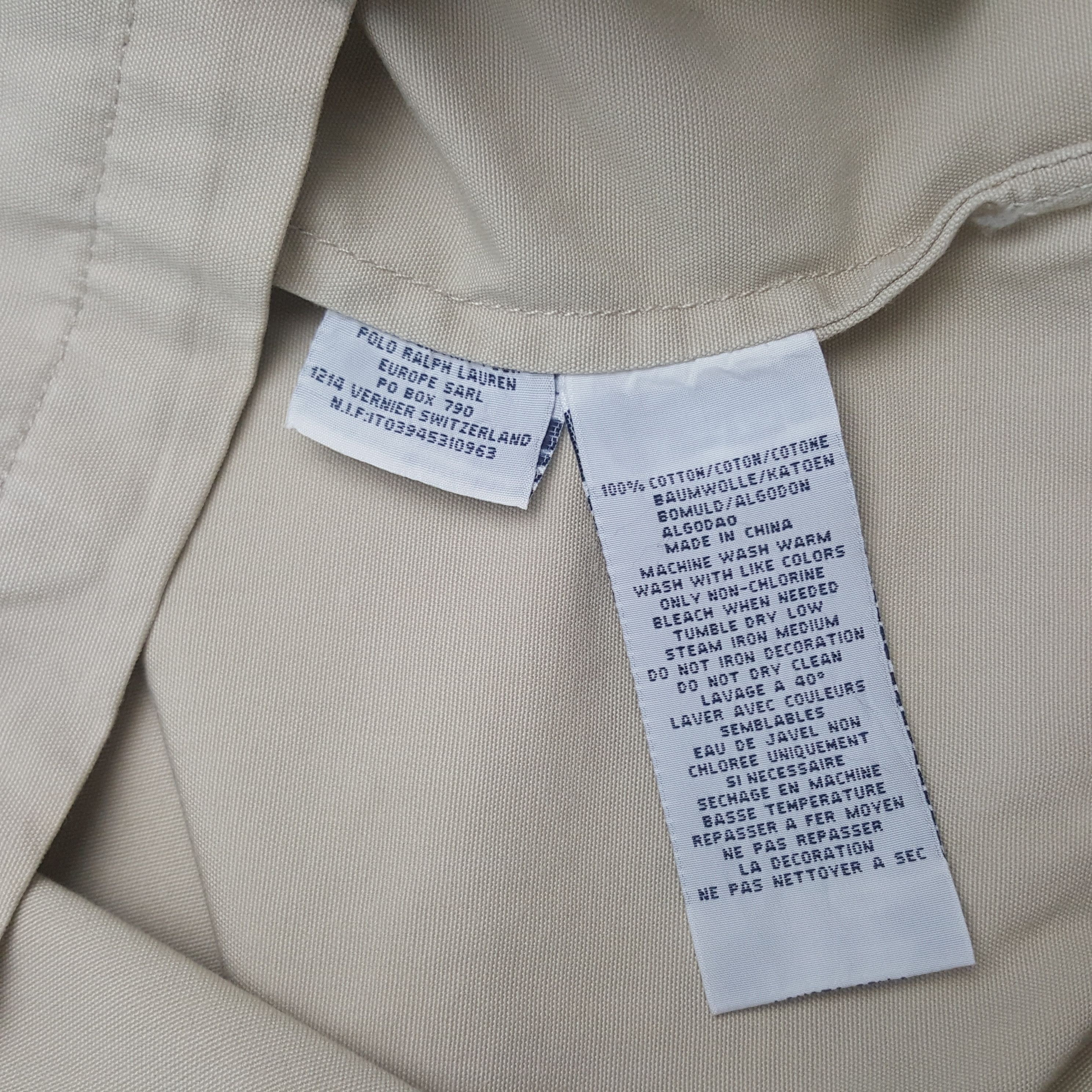 Polo Ralph Lauren × Vintage Vintage Polo Ralph Lauren Zipper Jacket Size US L / EU 52-54 / 3 - 8 Thumbnail