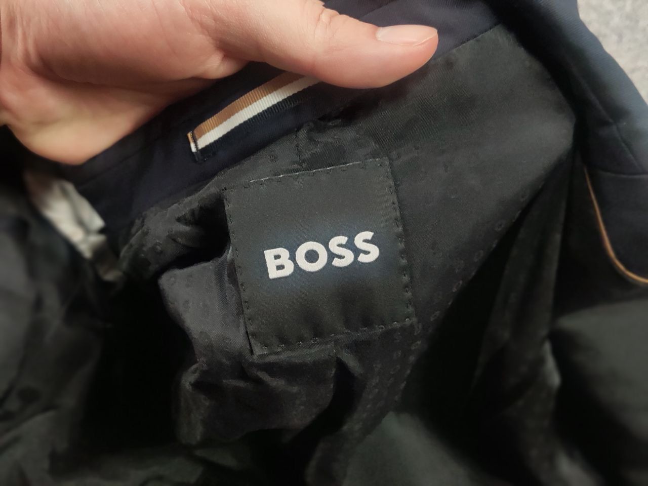 Hugo Boss Boss one the suit Design Navy Slim three-piece Blazer Pants Size 36R - 19 Thumbnail