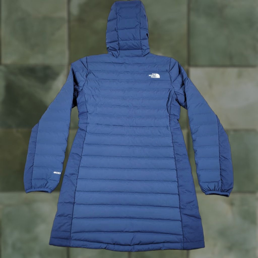 The North Face The North Face Women’s Down Parka Jacket Blue Full Zip Hooded Quilted 600 Winter Fall Spring Long Sleeve Size S Size S / US 4 / IT 40 - 1 Thumbnail