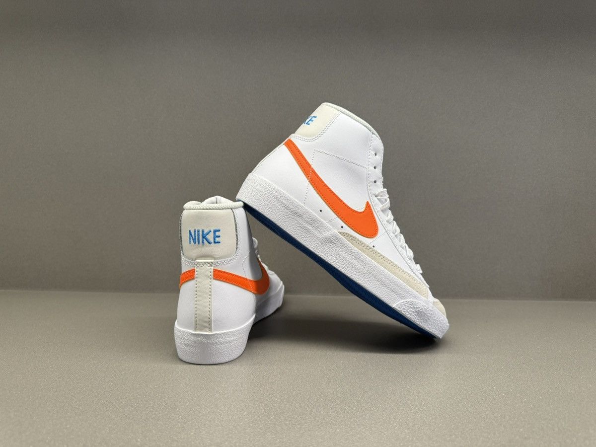 Nike Nike Blazer Mid 77 White Total Orange GS Size US 6.5 / IT 36.5 - 7 Thumbnail