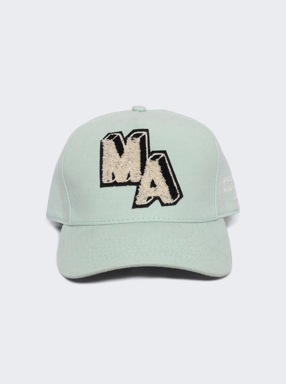 Amiri o1w1db11224 Size: OS / Chenille Patch Canvas Hat / Cap Green Size ONE SIZE - 1 Thumbnail