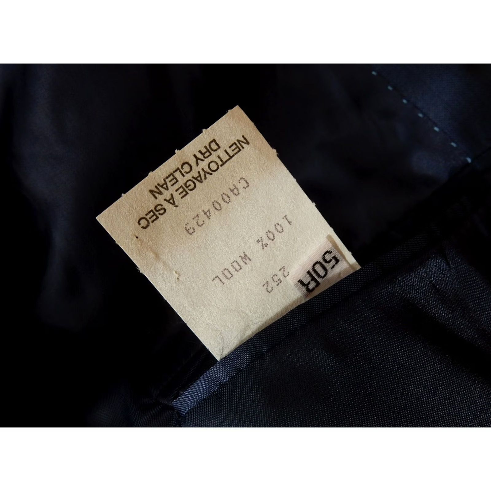 Peter Millar Peter Millar Blazer Sport Coat Size 50R Wool Solid Blue Mens Jacket Size 50R - 5 Thumbnail