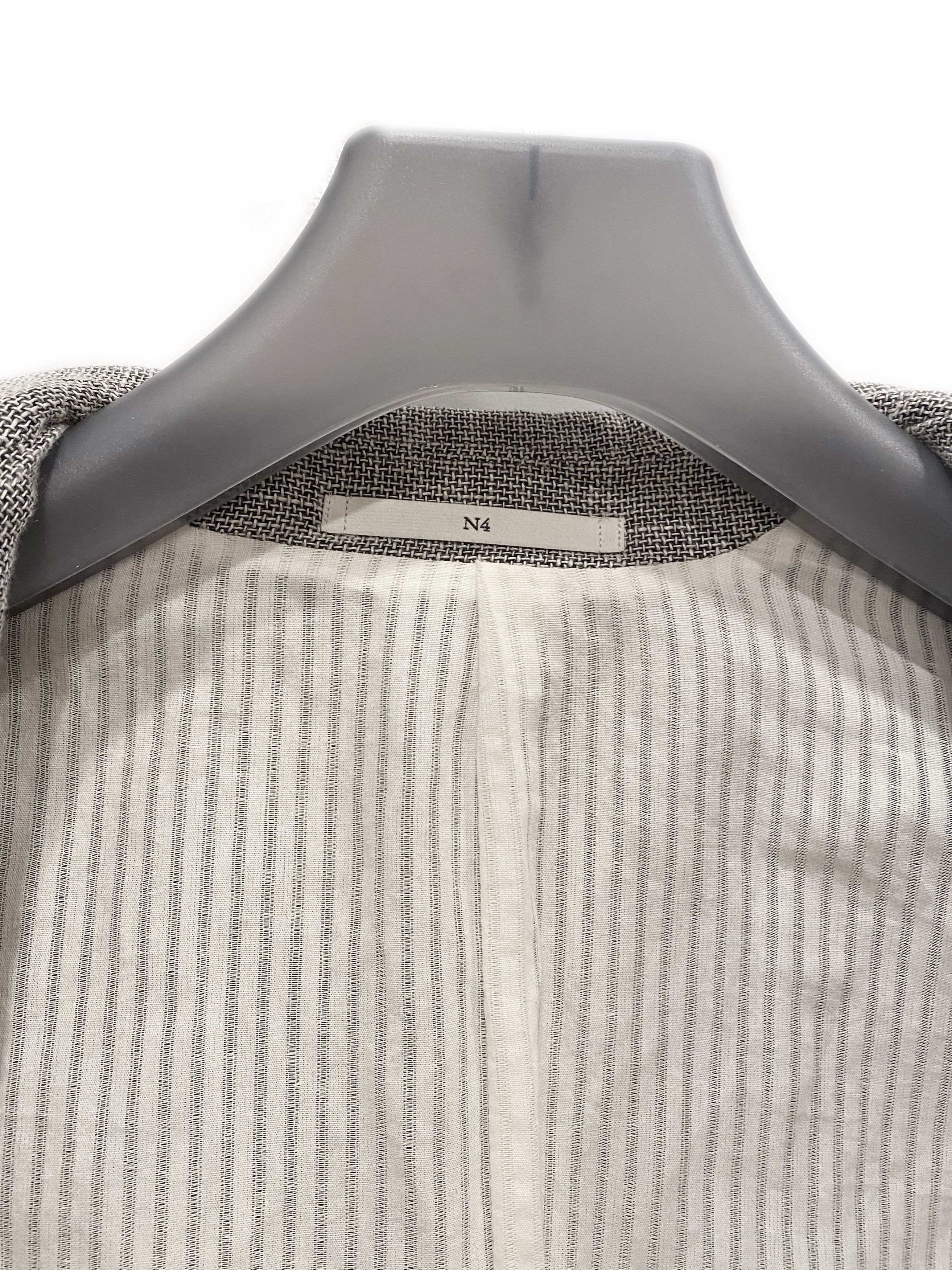 N4 N4 Linen Jacket Size US S / EU 44-46 / 1 - 5 Thumbnail