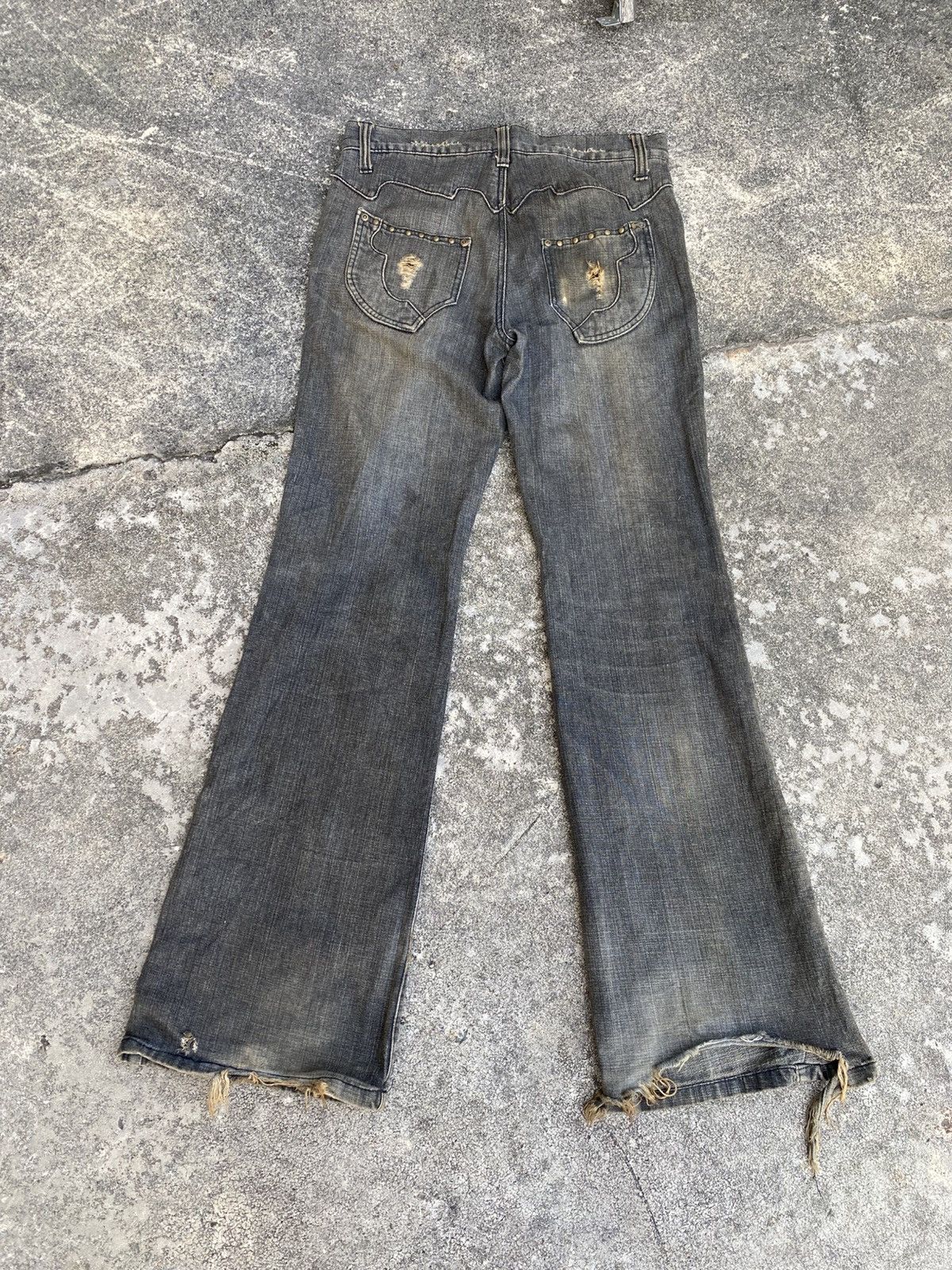 If Six Was Nine Japanese Brands Boot Cut Shinehill Pants - Punk style Size US 32 / EU 48 - 11 Thumbnail
