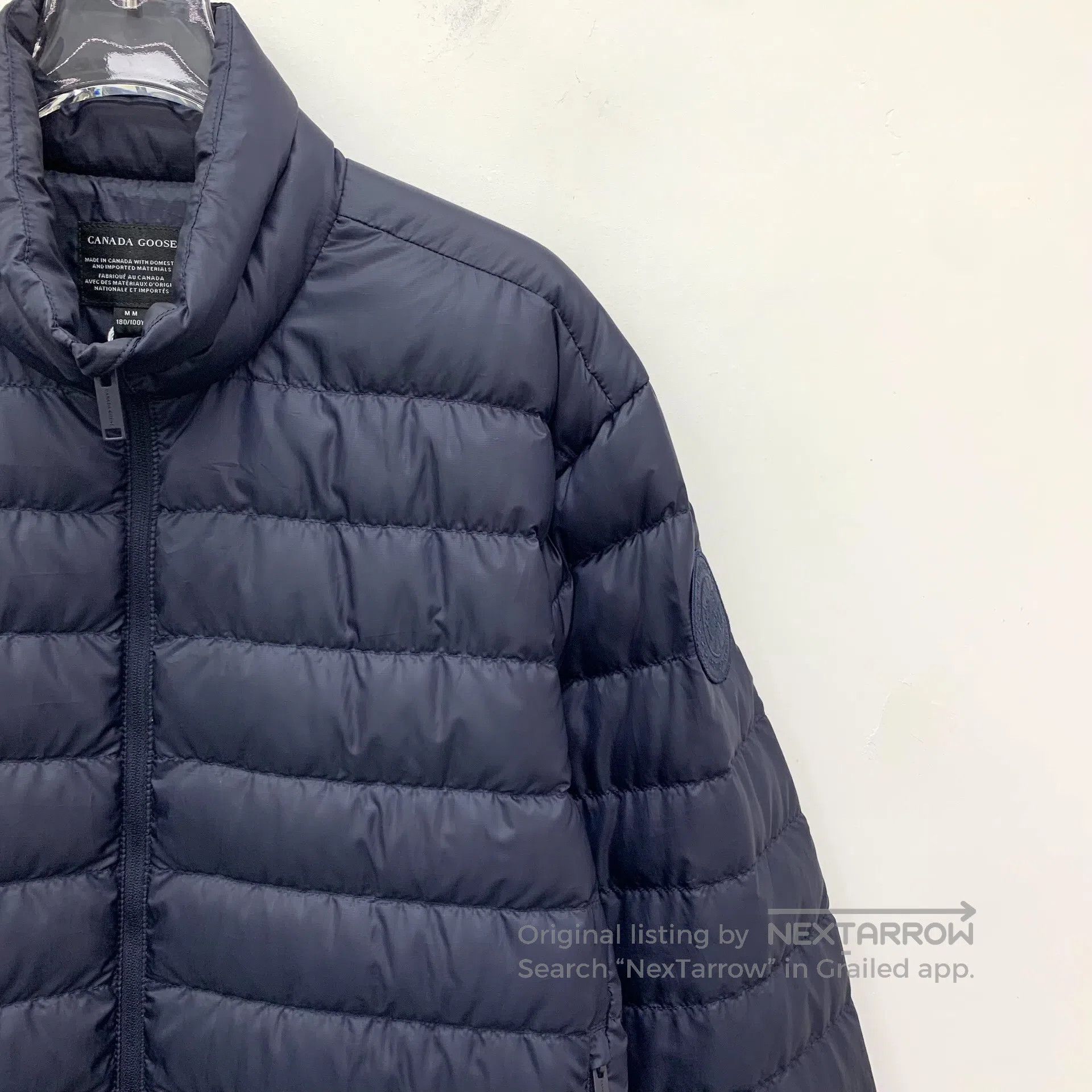 Canada Goose Canada Goose Midnight blue logo-trimmed stand-up collar zi Size US M / EU 48-50 / 2 - 3 Thumbnail