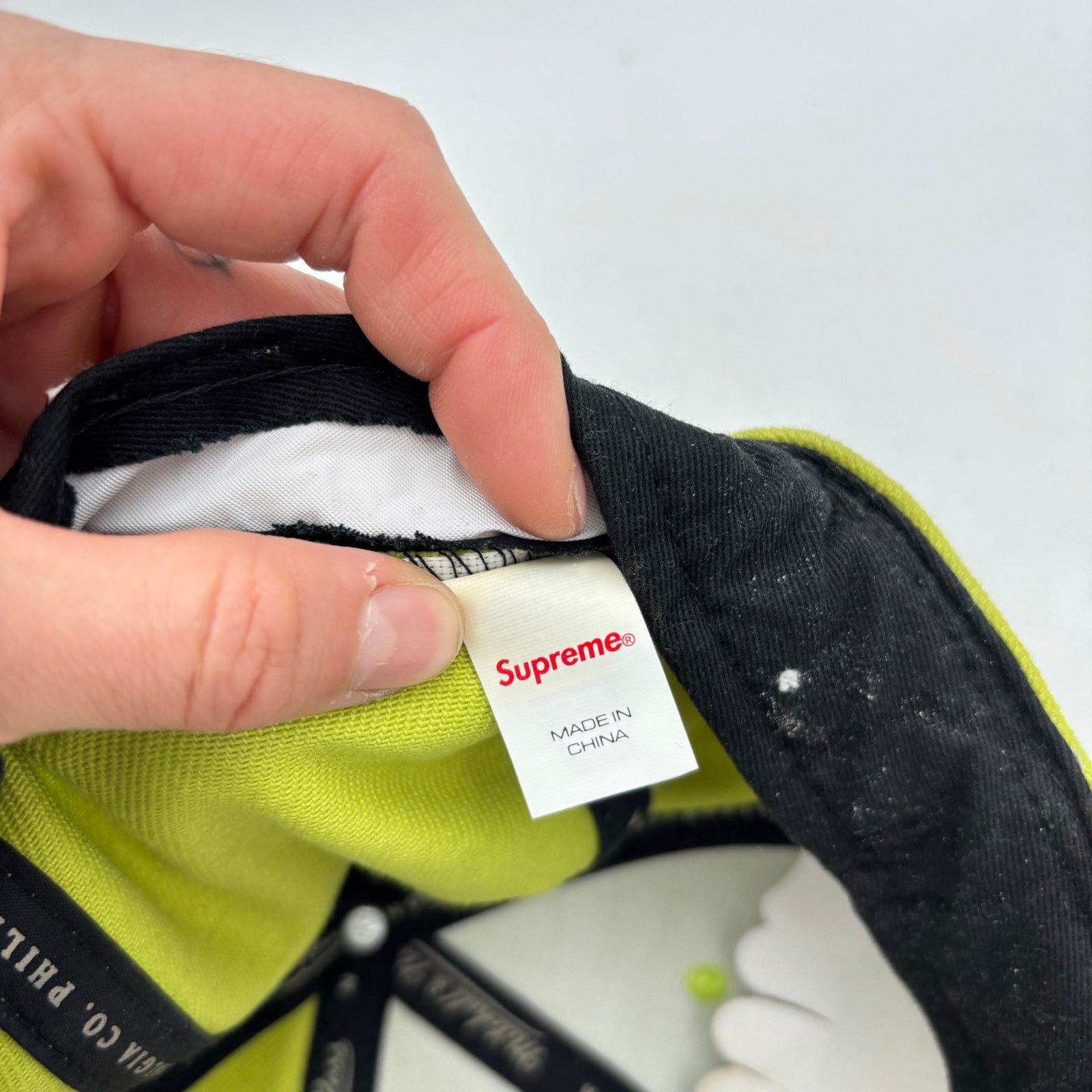 Mitchell & Ness × Supreme Supreme Mitchell & Ness Doughboy Fitted 6 Panel Hat Sz 7 1/8 Size ONE SIZE - 9 Thumbnail