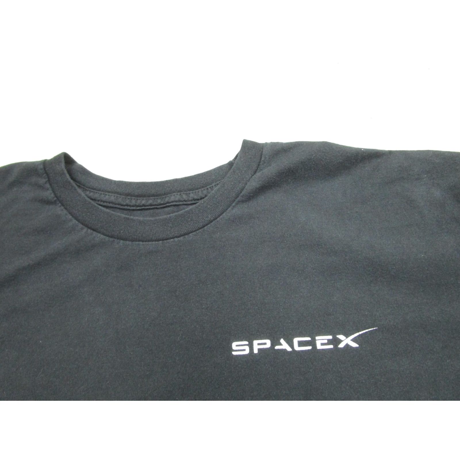 Vintage SpaceX Dragon Shirt Mens XL Black Crewneck Space Capsule Graphic T-Shirt Tee Size US XL / EU 56 / 4 - 4 Thumbnail