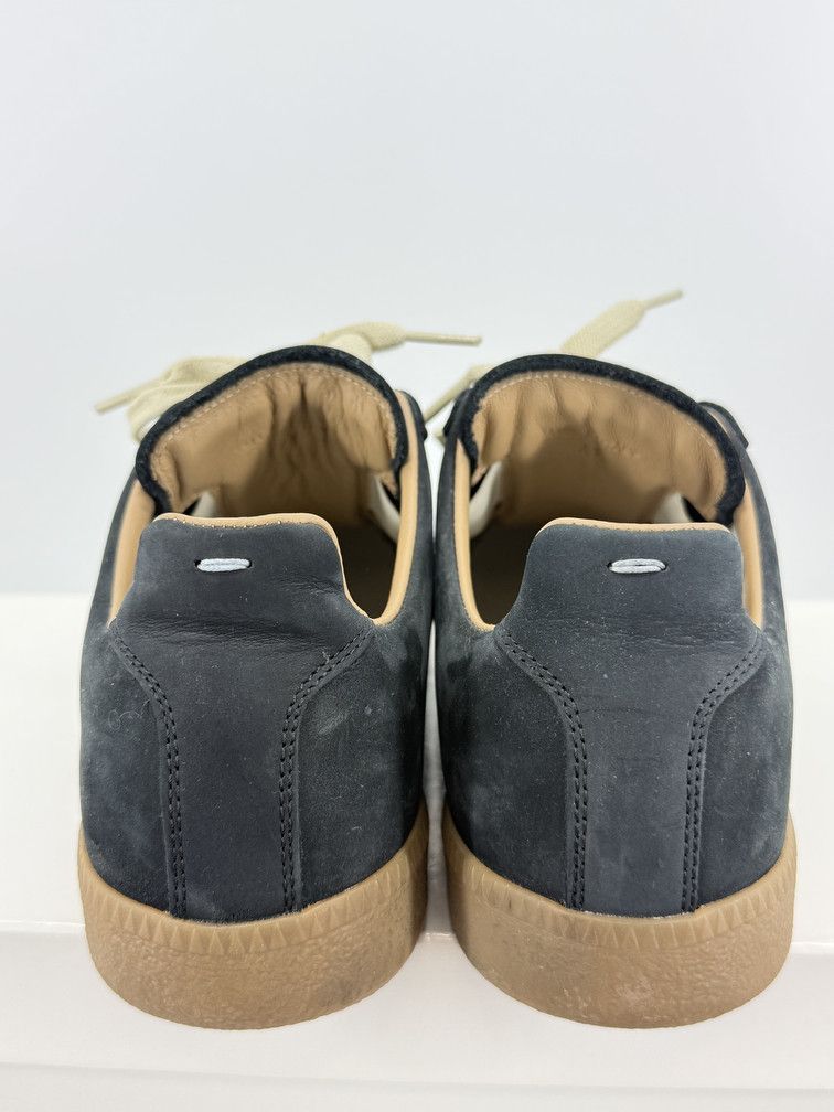 Maison Margiela GAT Low Black Suede Paint Splatter Size US 8 / EU 41 - 5 Thumbnail