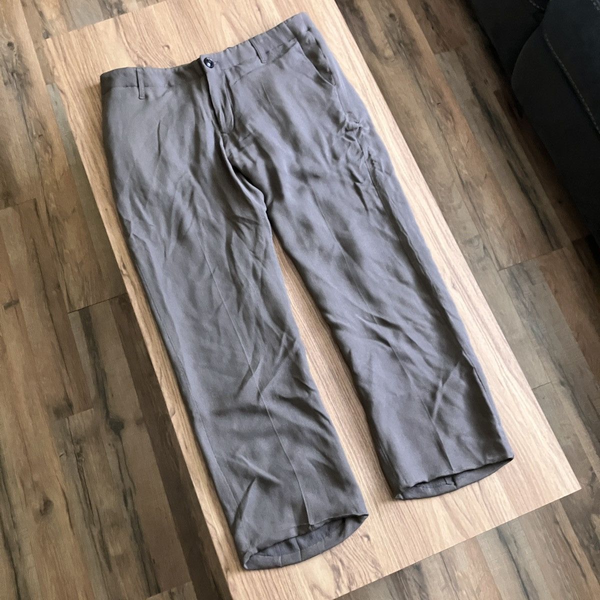 Rick Owens Rick Owens Womens Olmar and Mirta silk crops Size 28" / US 6 / IT 42 - 1 Thumbnail