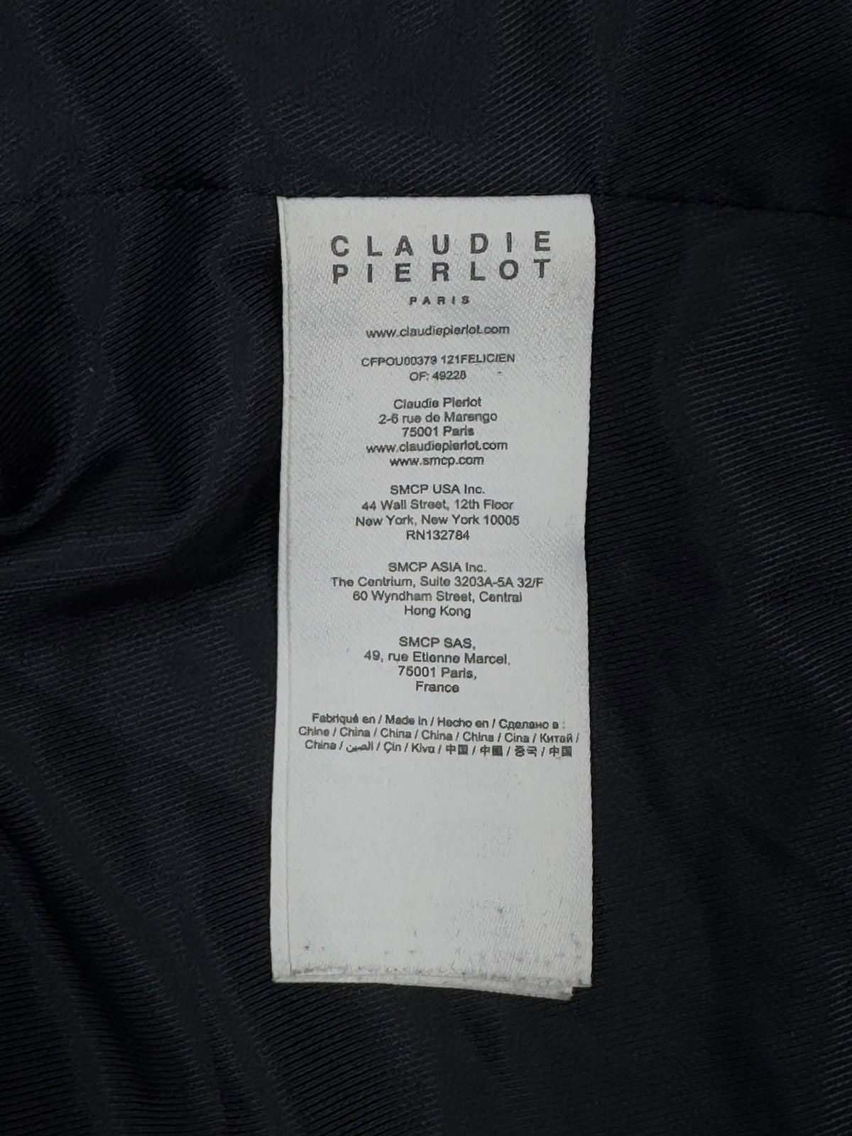 Other Claudie Pierlot Faux Fur Coat Hooded Full Zip size FR36 Size XS / US 0-2 / IT 36-38 - 12 Thumbnail