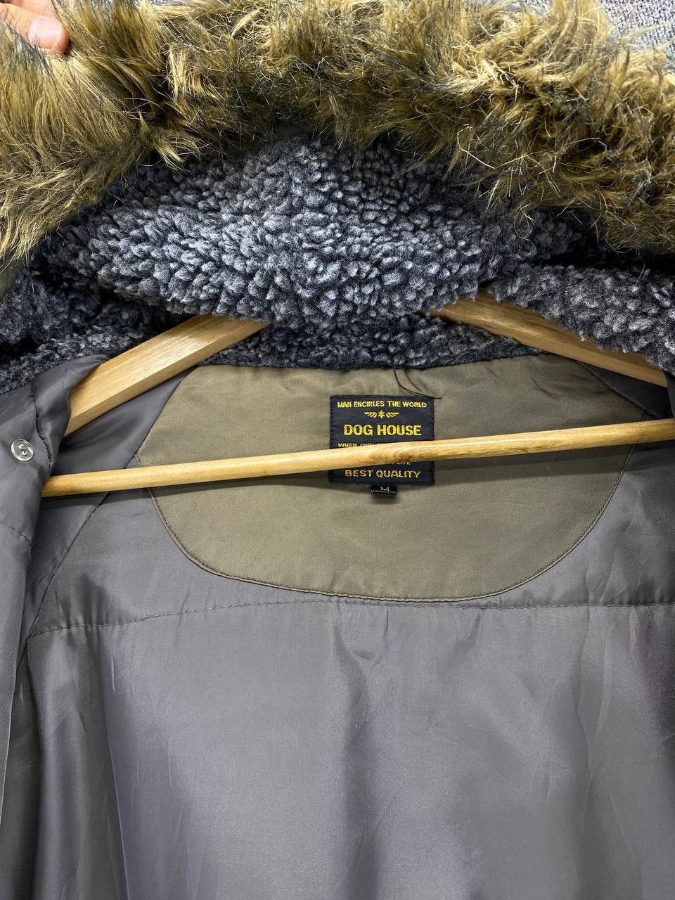 Japanese Brand Vintage Dog House Fur Hoodie Military Jacket Size US M / EU 48-50 / 2 - 9 Thumbnail