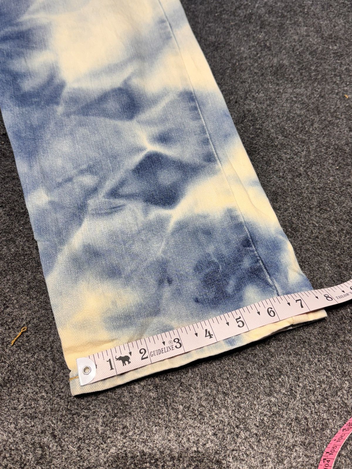 Levi's Levi's 502 Regular Taper Jeans - Custom Cloud Tie-Dye Size US 37 - 9 Thumbnail