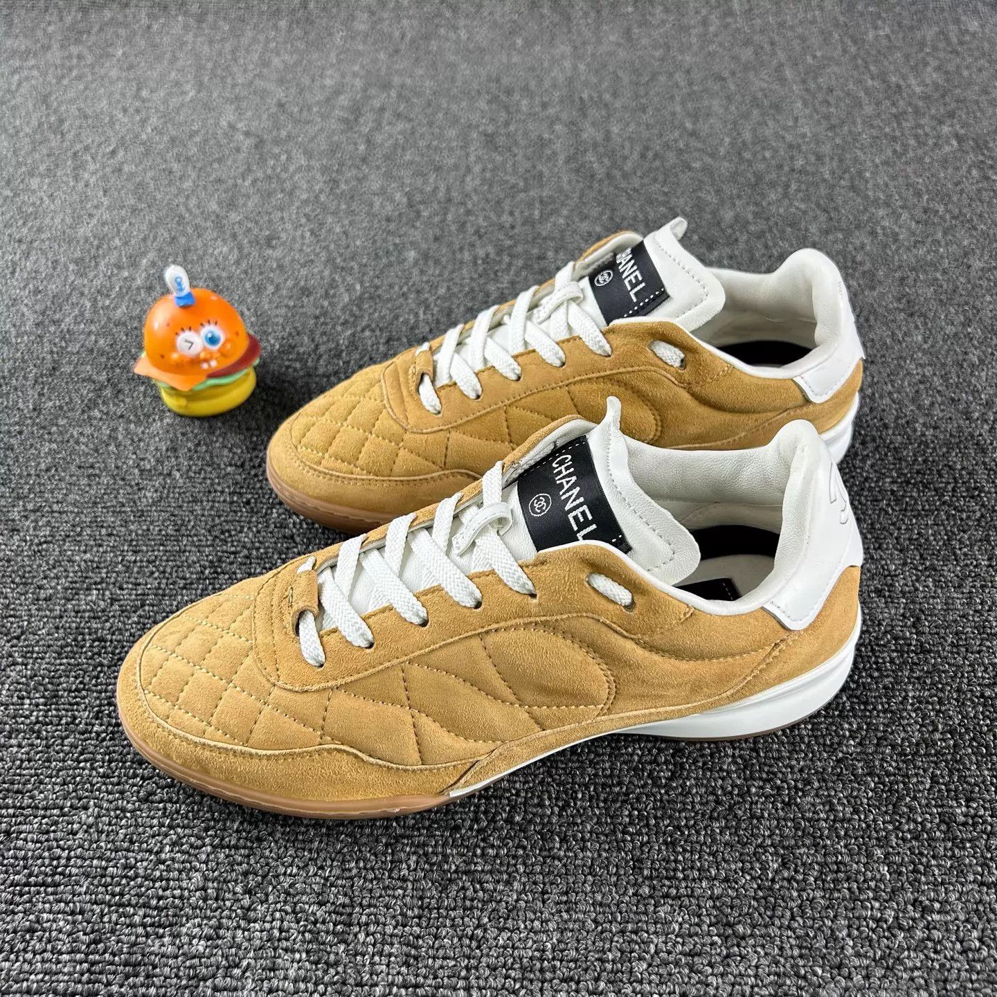 Chanel Chanel 23k yellow suede Deerupt trainer women's 36 Size US 5.5 / IT 35.5 - 1 Thumbnail