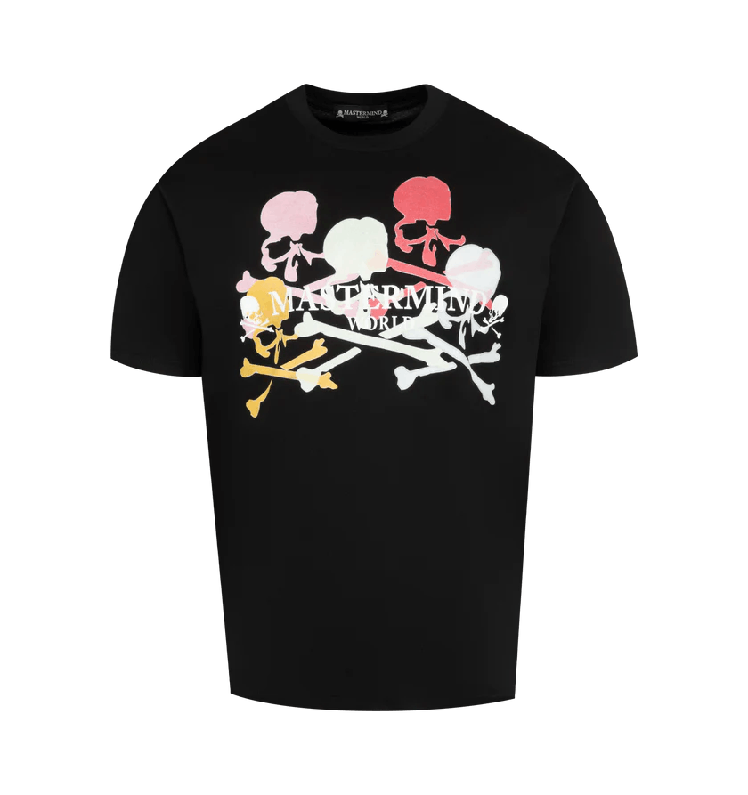 Mastermind Japan o1h1sh11225 Multi Skull Tee in Black Size US L / EU 52-54 / 3 - 1 Thumbnail