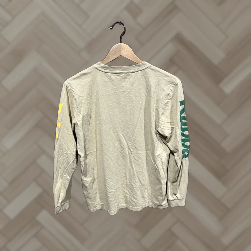 Kappa Kappa T-Shirt Womens Long Sleeve Graphic Size M Green Size M / US 6-8 / IT 42-44 - 1 Thumbnail