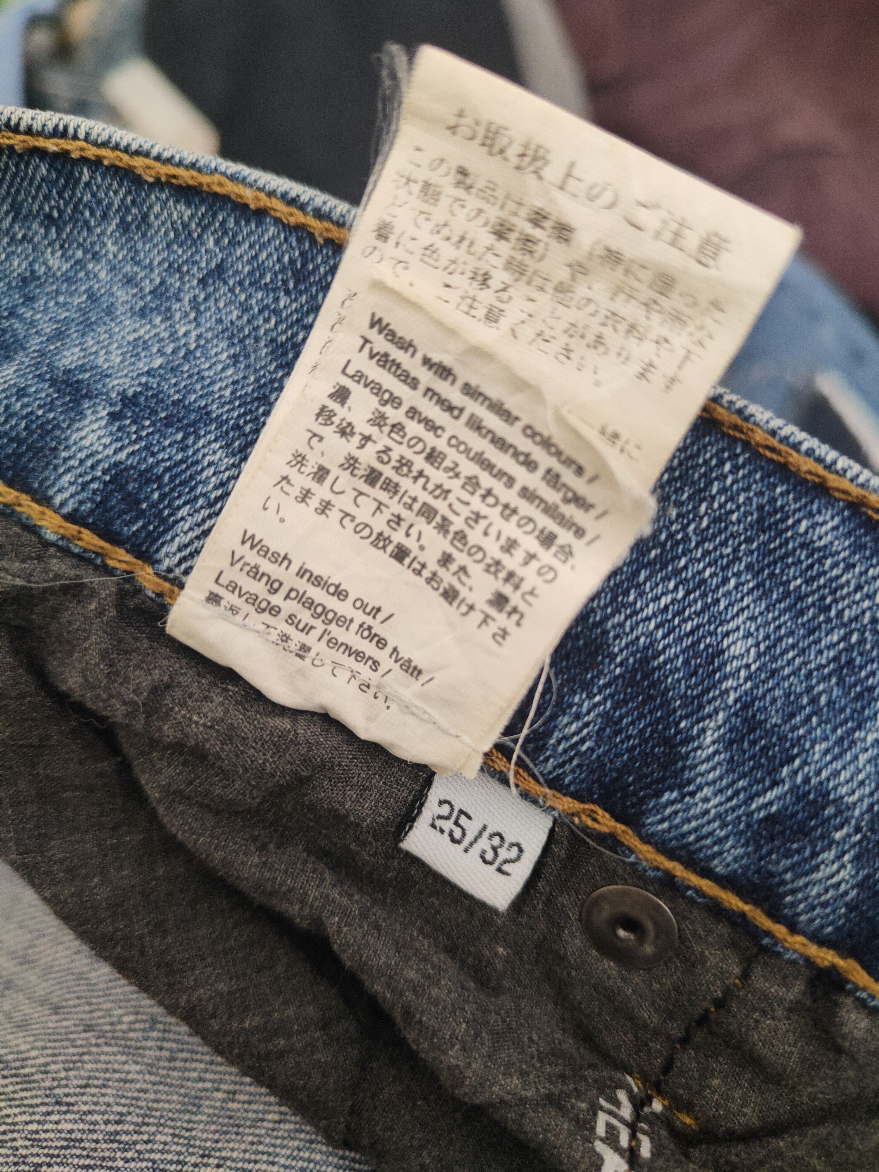 Cheap Monday DL Cheap Monday Blue Distressed Ripped Jeans #46-780 Size US 26 / EU 42 - 16 Thumbnail