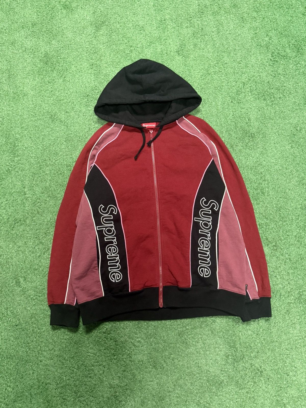 Supreme Supreme pinstripe hoodie Size US L / EU 52-54 / 3 - 1 Thumbnail