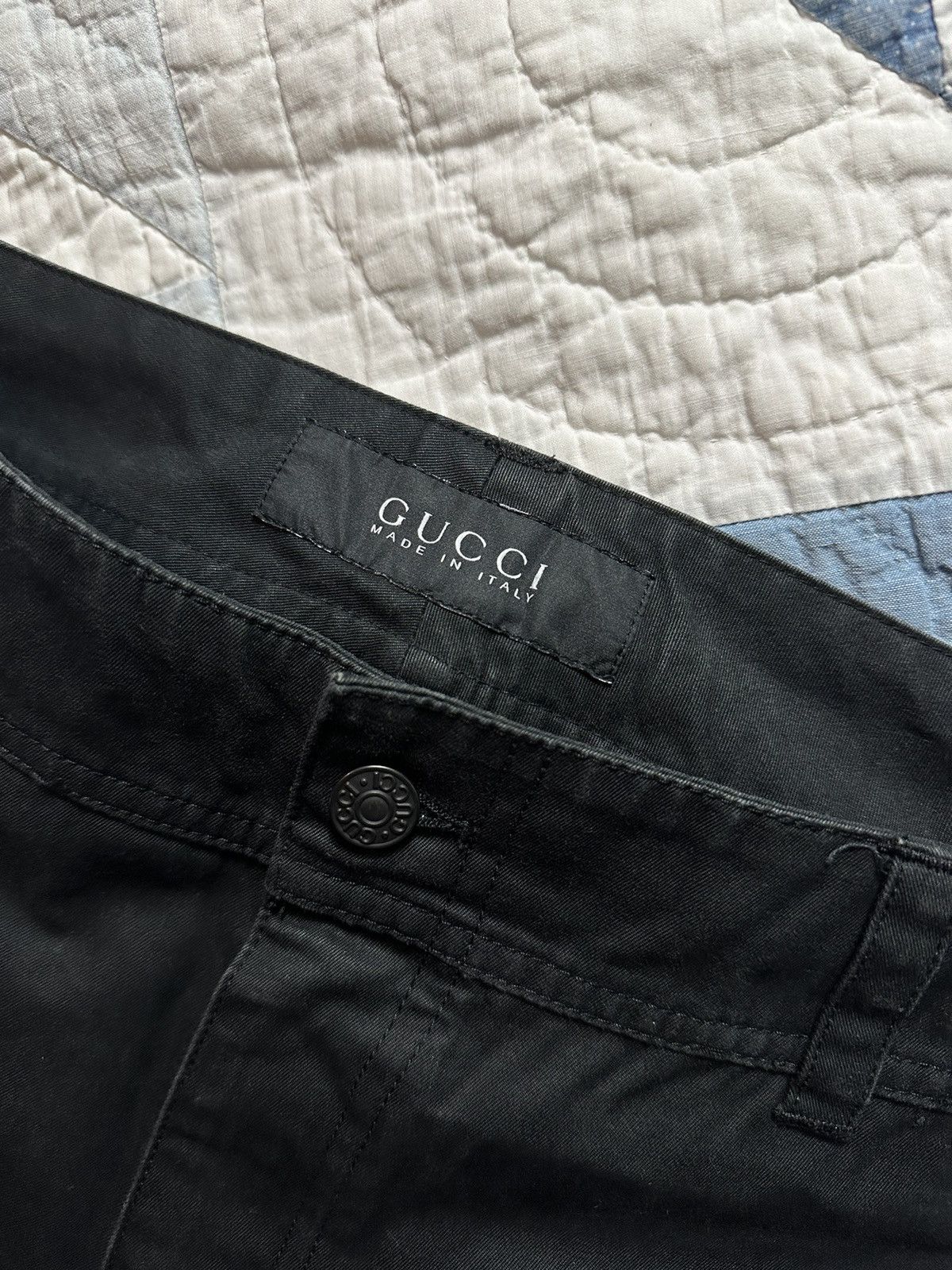 Gucci Heavyweight twill double layered slim fit chinos Size US 30 / EU 46 - 5 Thumbnail