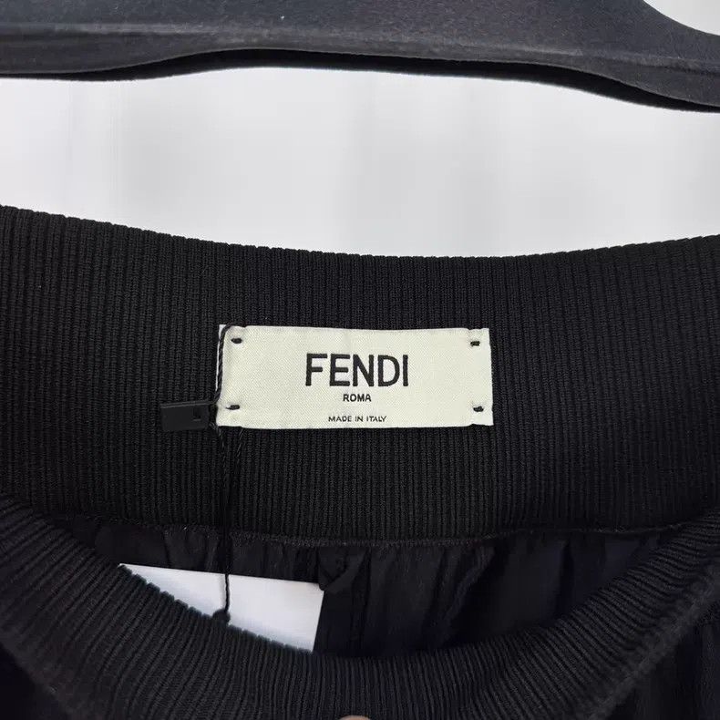 Fendi Fendi Ribbon Letter Mulberry Silk Casual Trousers Size 26" / US 2 / IT 38 - 5 Thumbnail