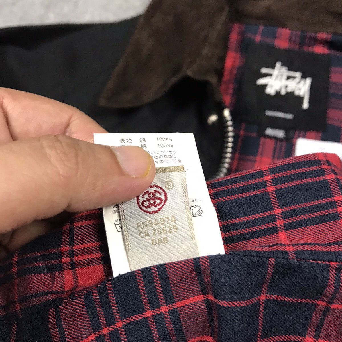Stussy STUSSY BLACK JACKET COLLAR CORDUROY Size US M / EU 48-50 / 2 - 15 Thumbnail