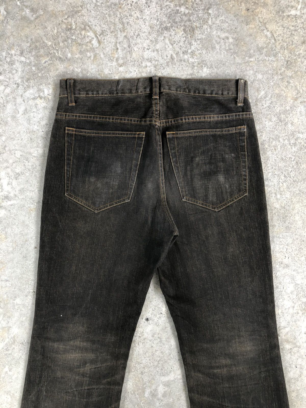 If Six Was Nine × Japanese Brand Japanese Crosbec Flared Jeans Distressed Denim Size US 30 / EU 46 - 8 Thumbnail
