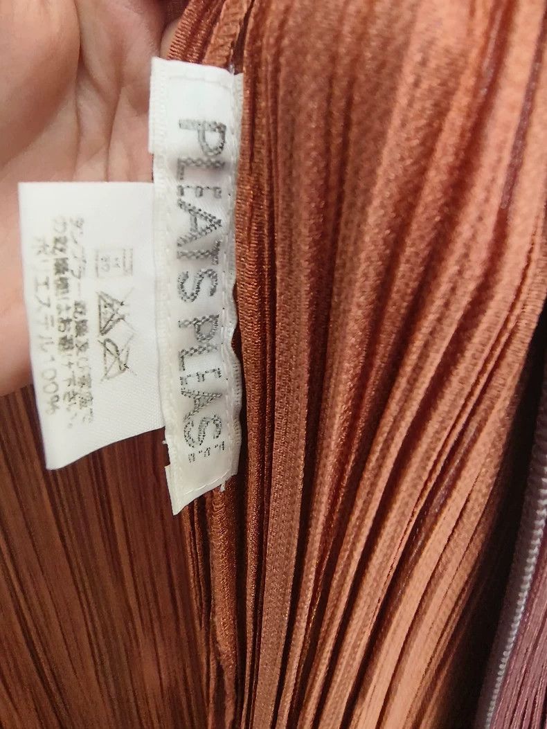 Issey Miyake Issey Miyake size:3 Brown pleated waistcoat Size S / US 4 / IT 40 - 4 Thumbnail