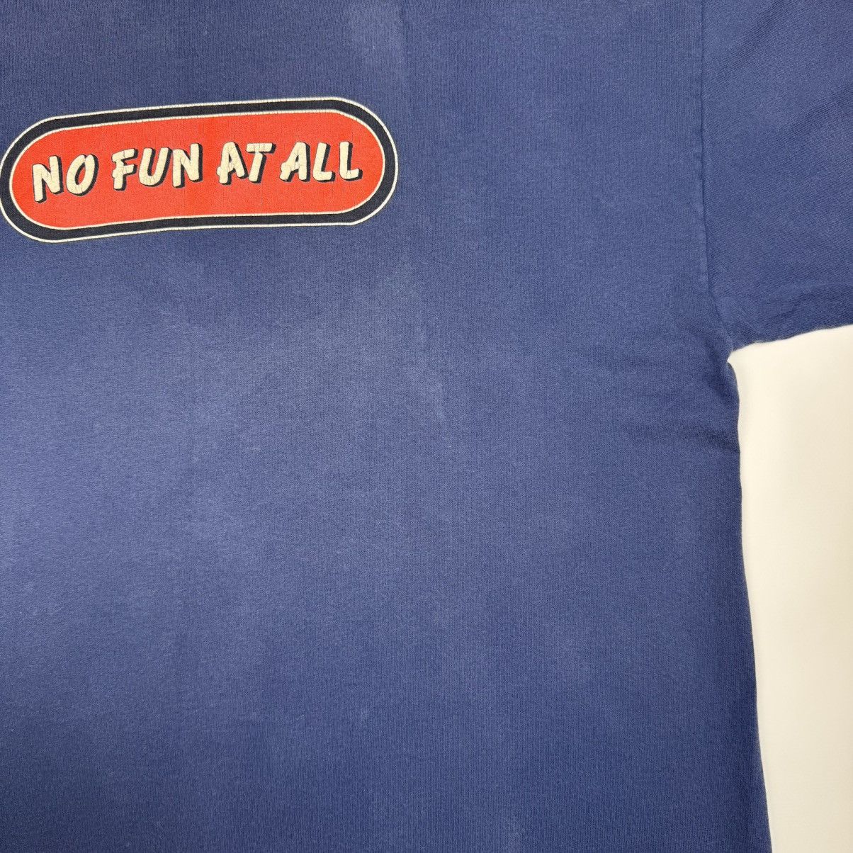 Vintage NO FUN ATTACK ALL RARE TEE VINTAGE T-SHIRT PUNK ROCK BAND Size US XL / EU 56 / 4 - 12 Thumbnail