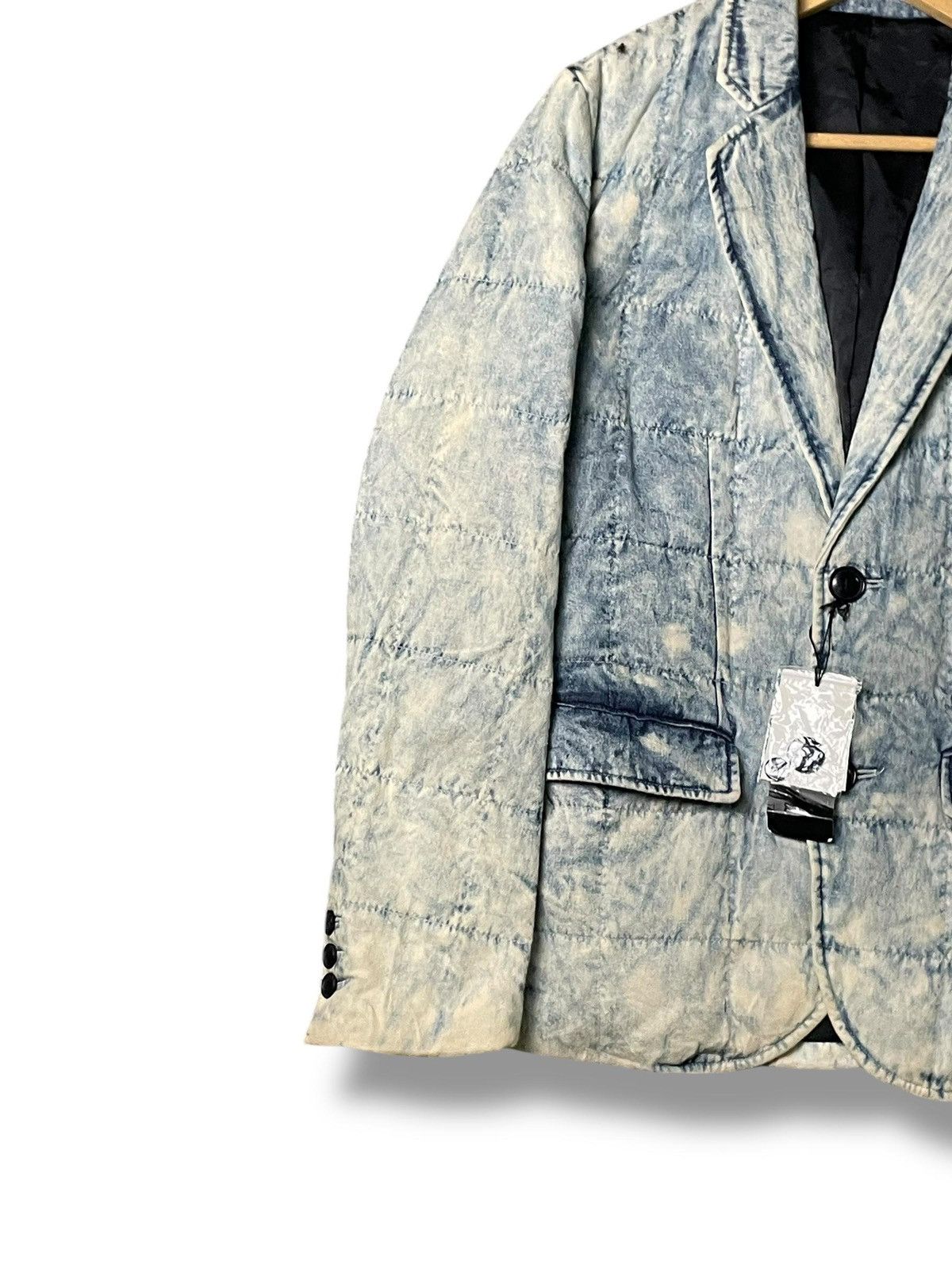 Japanese Brand Cavaria Distressed Denim Jacket (3) Size US XXS / EU 40 - 4 Thumbnail