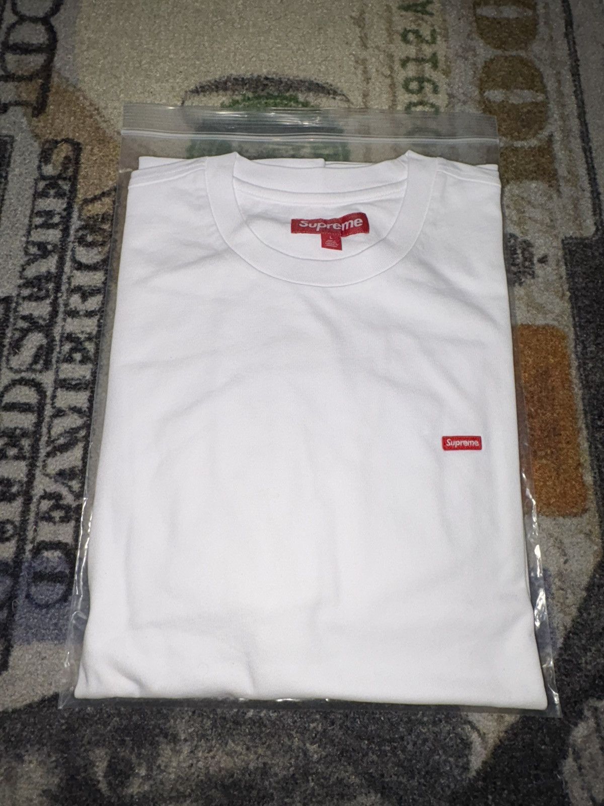 Supreme Supreme Box Logo L/S Tee White | Grailed