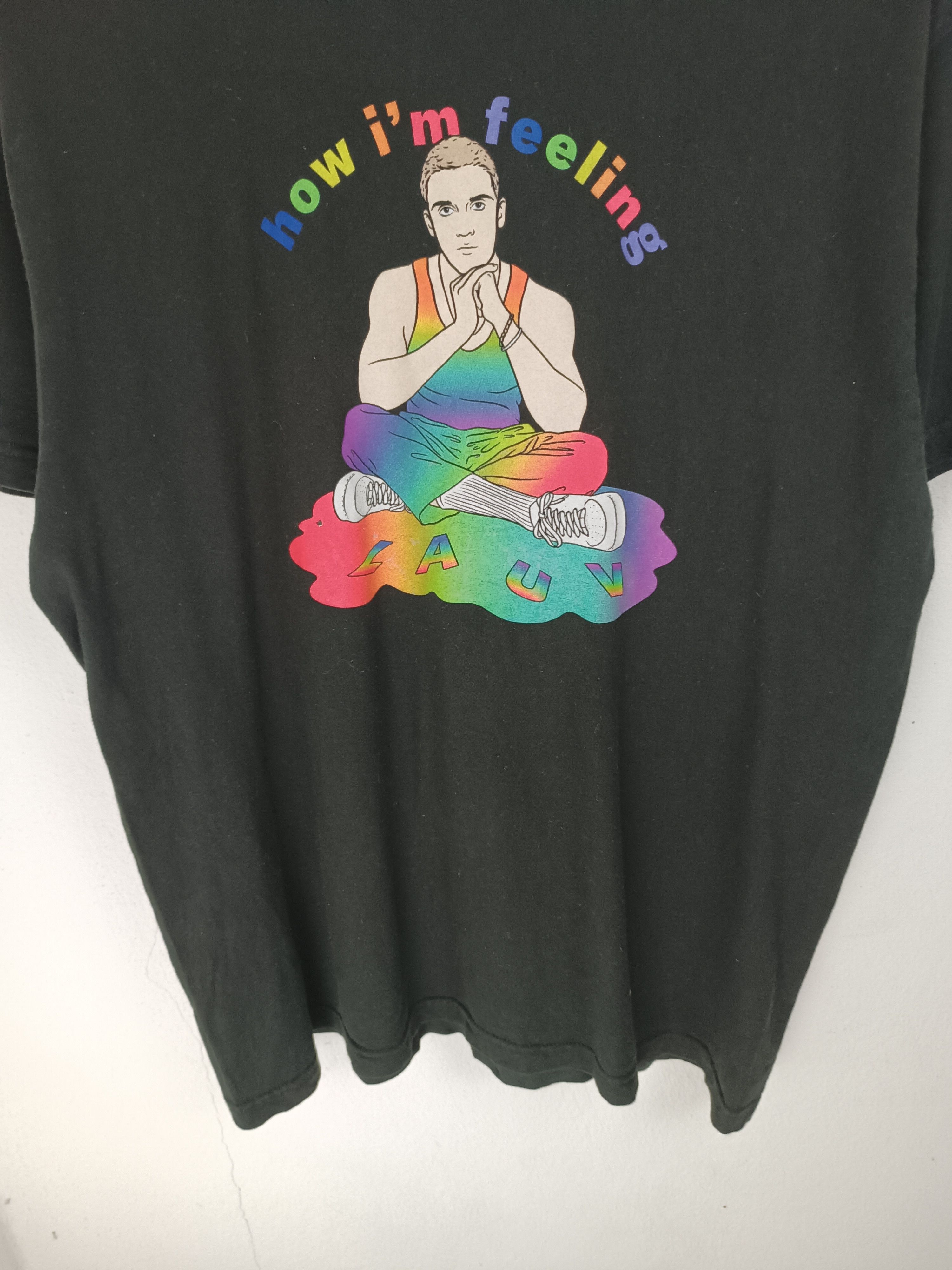Other LAUV "HOW I'M FEELING" PROMO TEE ( troye keshi sam smith ) Size US L / EU 52-54 / 3 - 9 Thumbnail
