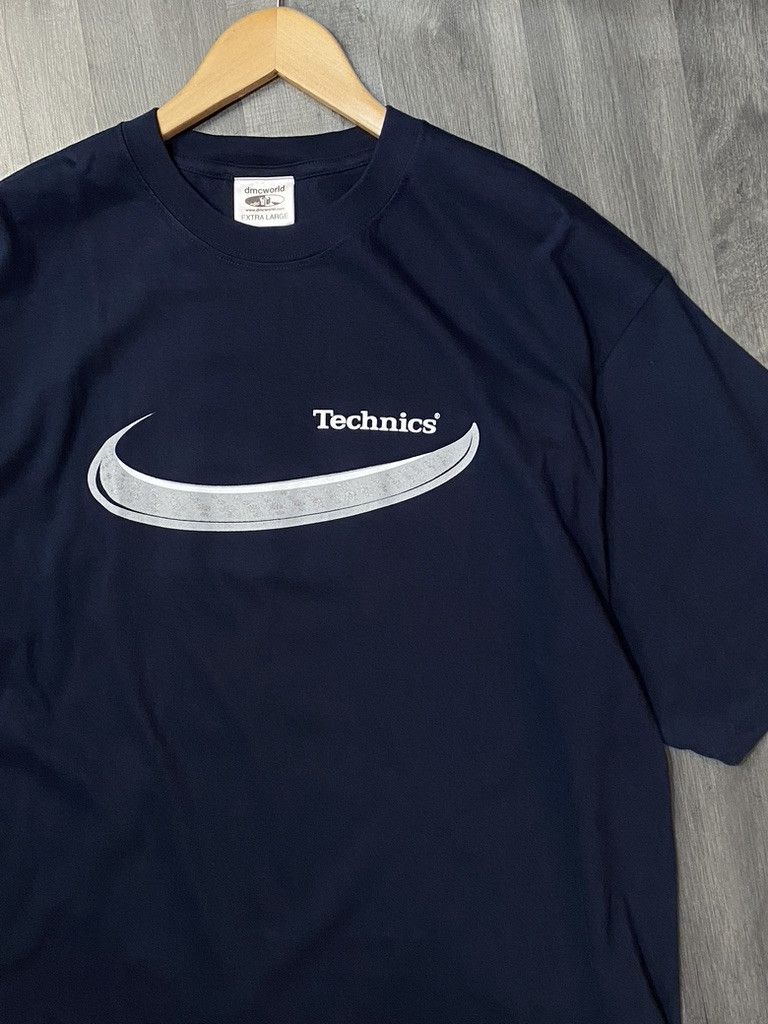 Vintage 00s Vintage DMC World DJ Champs Technics Promo T Shirt Size US XL / EU 56 / 4 - 7 Thumbnail