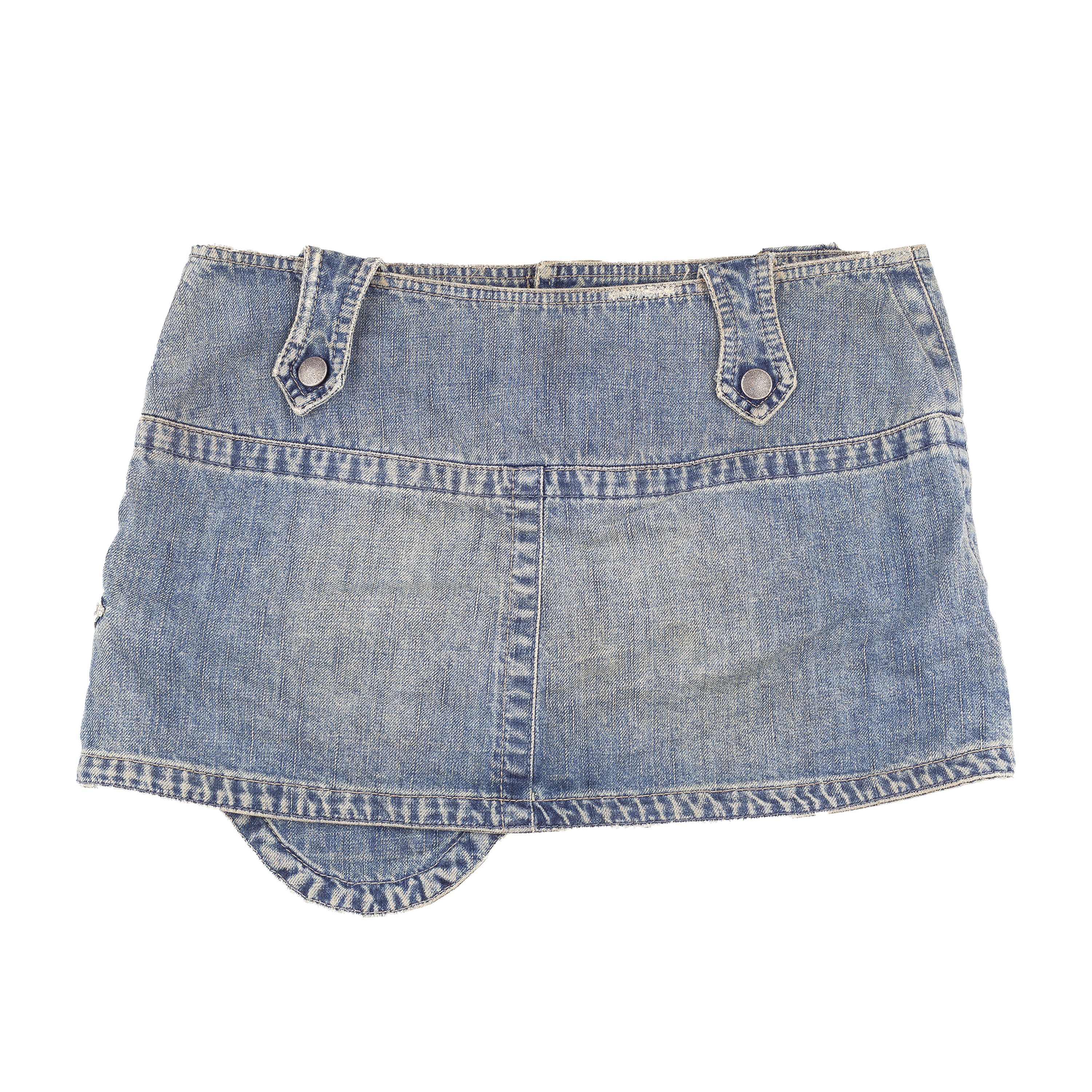 Diesel Diesel Denim Vintage Cargo Mini Skirt (M) Size 27" / US 4 / IT 40 - 2 Thumbnail
