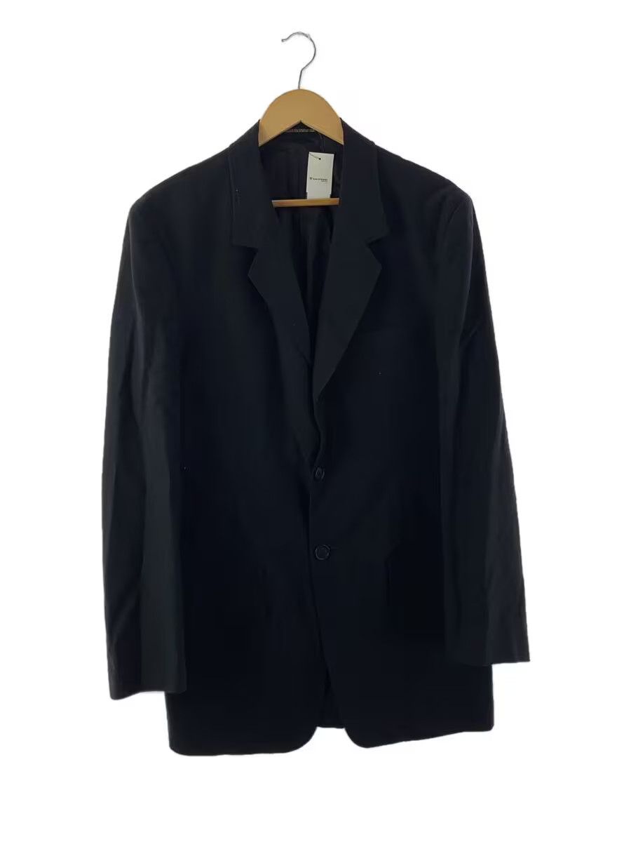 Yohji Yamamoto BLACK Scandal Yohji Yamamoto Cotton/Back Pleated Jacket Size US M / EU 48-50 / 2 - 1 Thumbnail