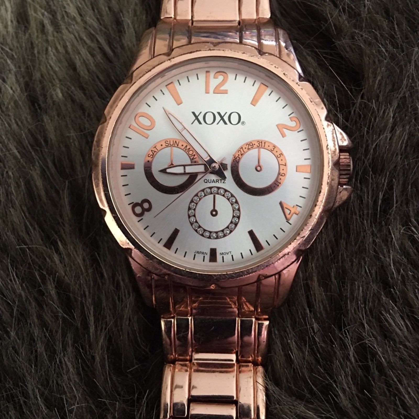 XOXO Women’s XOXO rose gold tone bracelet watch Size ONE SIZE - 7 Thumbnail
