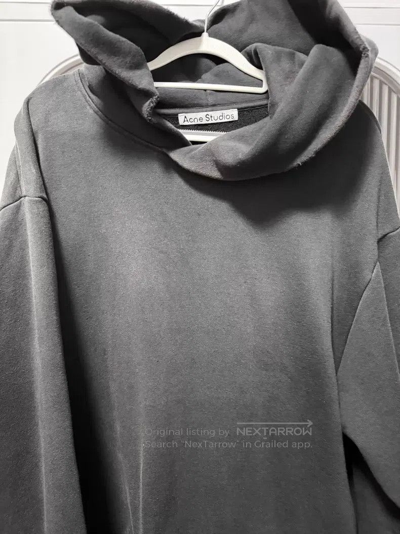 Acne Studios Acne Studios 1996 Series Solid Color Letter Hoodie, Black Size US S / EU 44-46 / 1 - 5 Thumbnail
