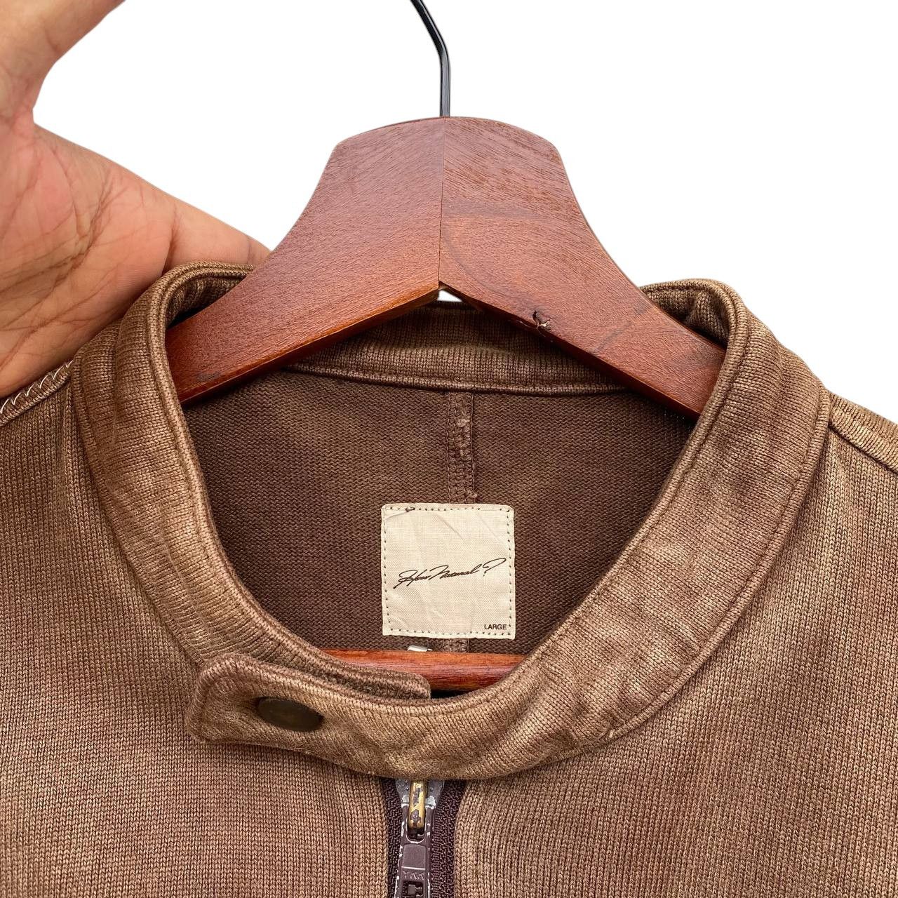 Beauty Beast × Natural Issue × Wtaps NWT JAPAN HOW NATURAL WTAPS FADED BROWN ZIPPER JACKET Size US L / EU 52-54 / 3 - 6 Thumbnail