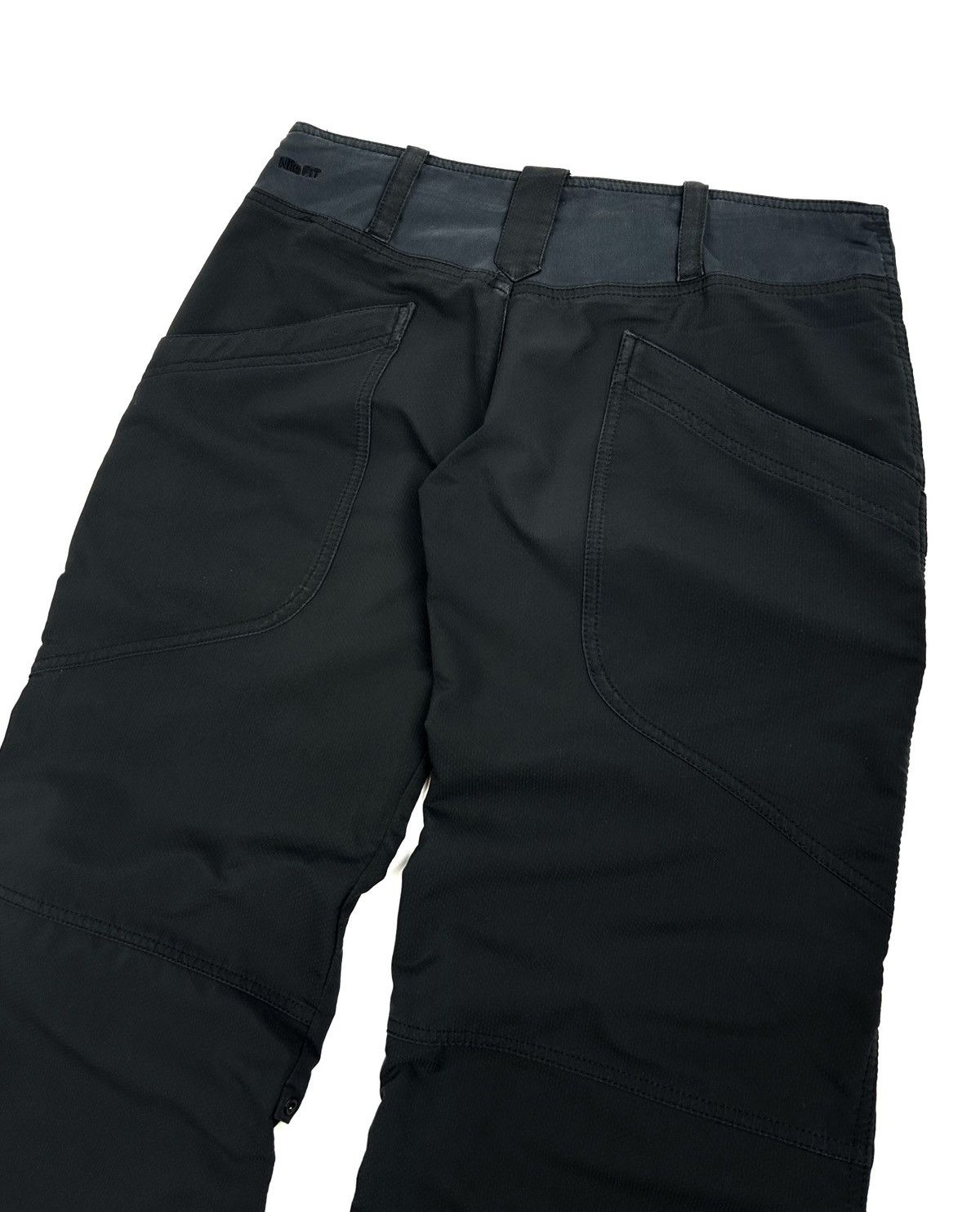 Nike Vintage Y2K Nike Baggy Fit Track Pants Nylon Black Women's M Size 30" / US 8 / IT 44 - 9 Thumbnail