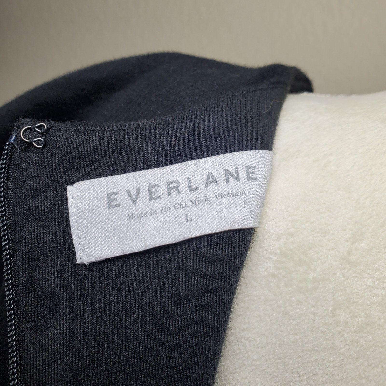 Everlane Everlane Black Mini Dress Large Size L / US 10 / IT 46 - 7 Thumbnail
