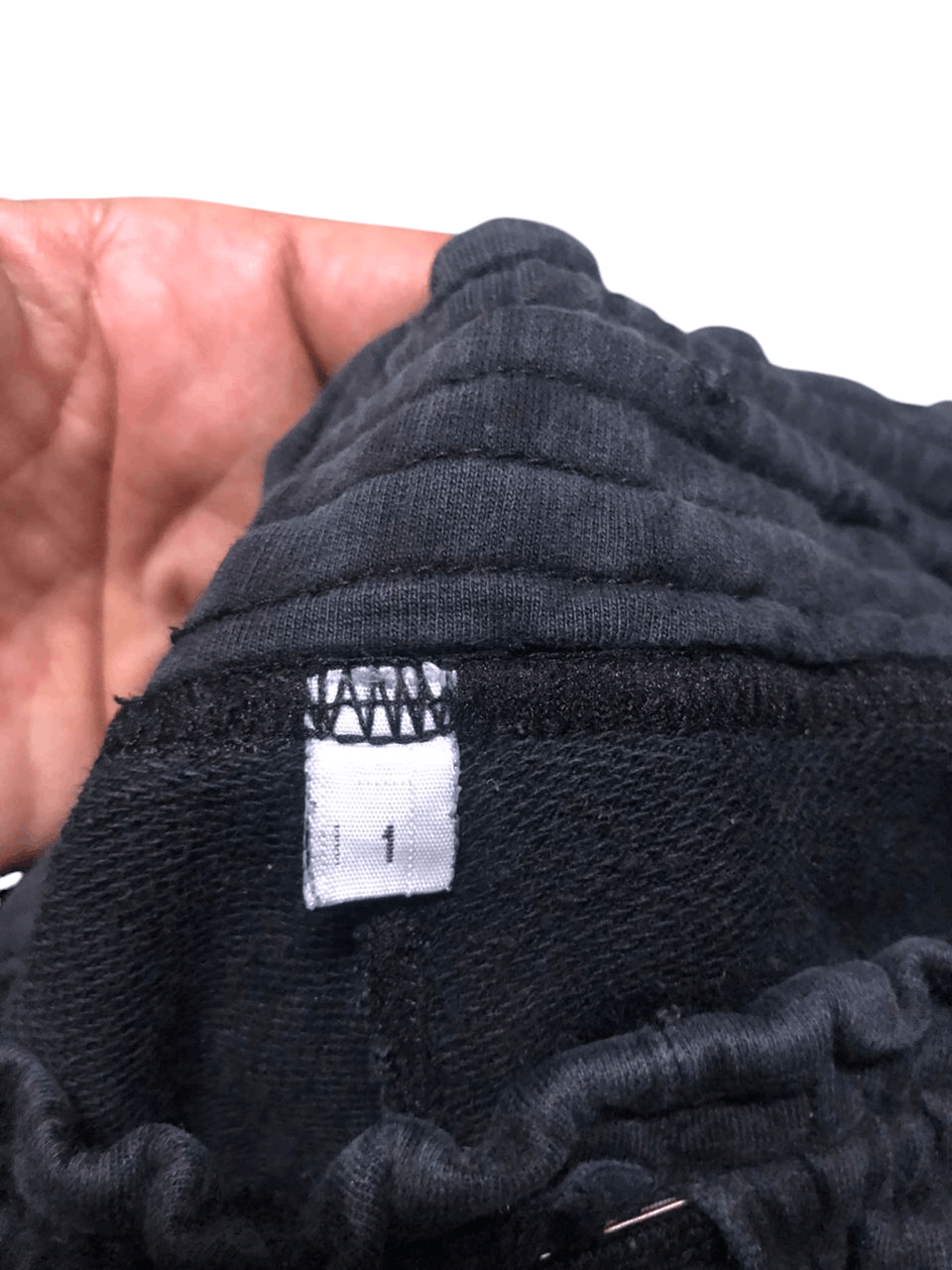 KMRii KMRII 3/4 Joggers Pant Leather Part Rare Design Size US 31 - 17 Thumbnail