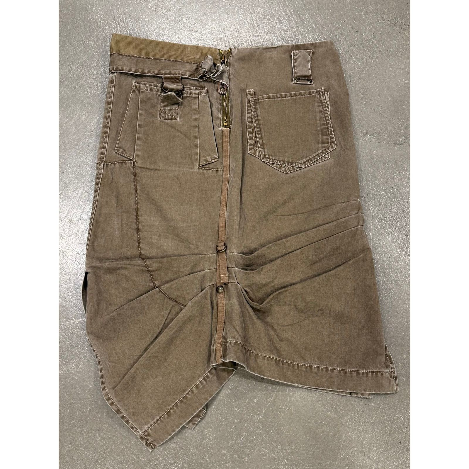 Marithe + Francois Girbaud 2000s Marithe Francois Girbaud asymmetrical skirt Size 24" / US 00 / IT 34 - 1 Thumbnail