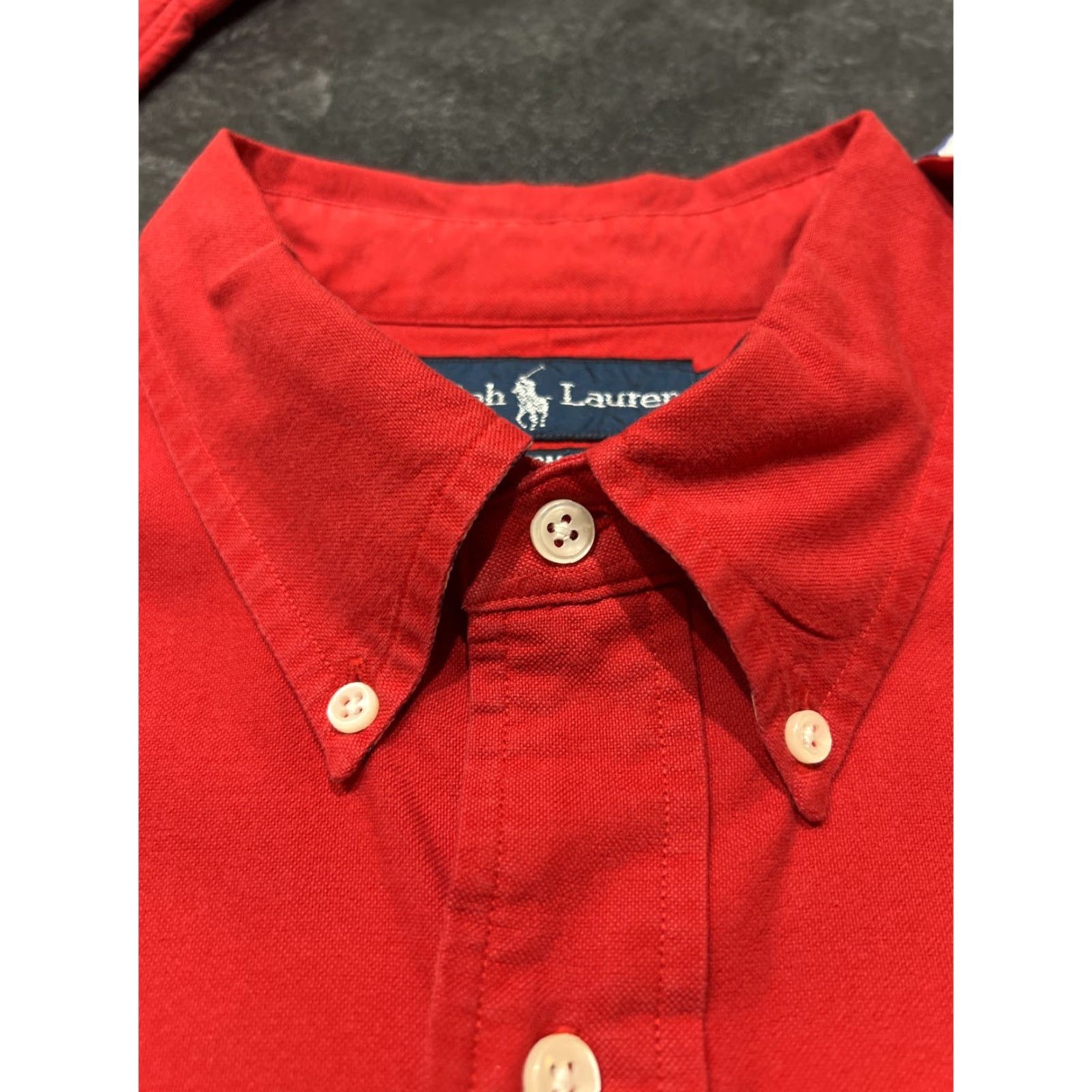 Ralph Lauren Ralph Lauren Shirt Mens XL Red Classic Fit Button-Up Long Sleeve Collared Solid Preppy Size US XL / EU 56 / 4 - 4 Thumbnail