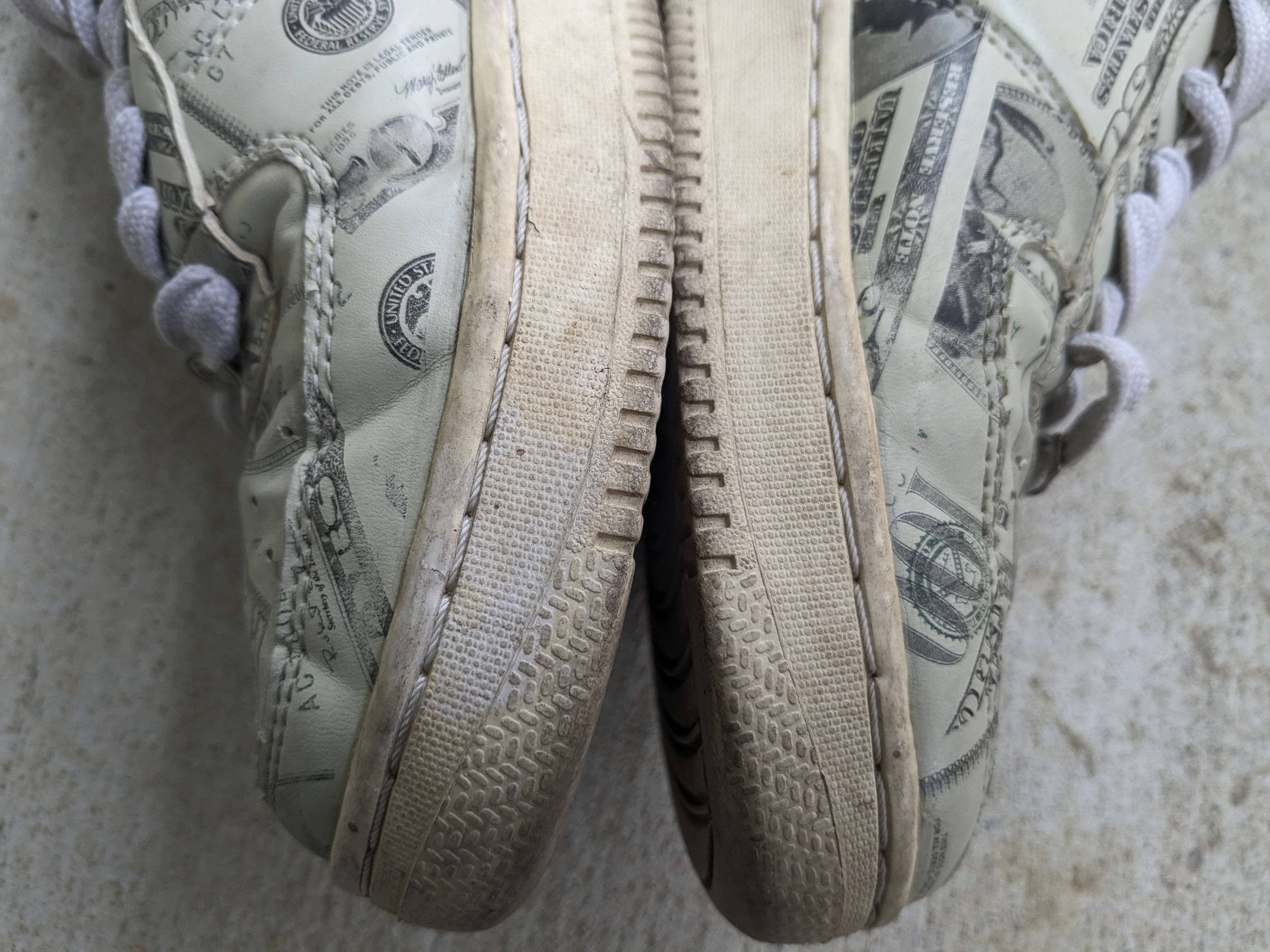 Makaveli Vintage Makaveli Tupac Shakur 8.5 Dollar Bill Size US 8.5 / EU 41-42 - 12 Thumbnail