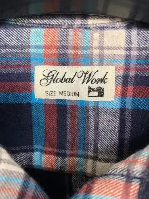 Flannel × Global Work × Japanese Brand Japanese Brand Global Work Plaid Tartan Flannel Shirt 👕 Size US M / EU 48-50 / 2 - 3 Thumbnail