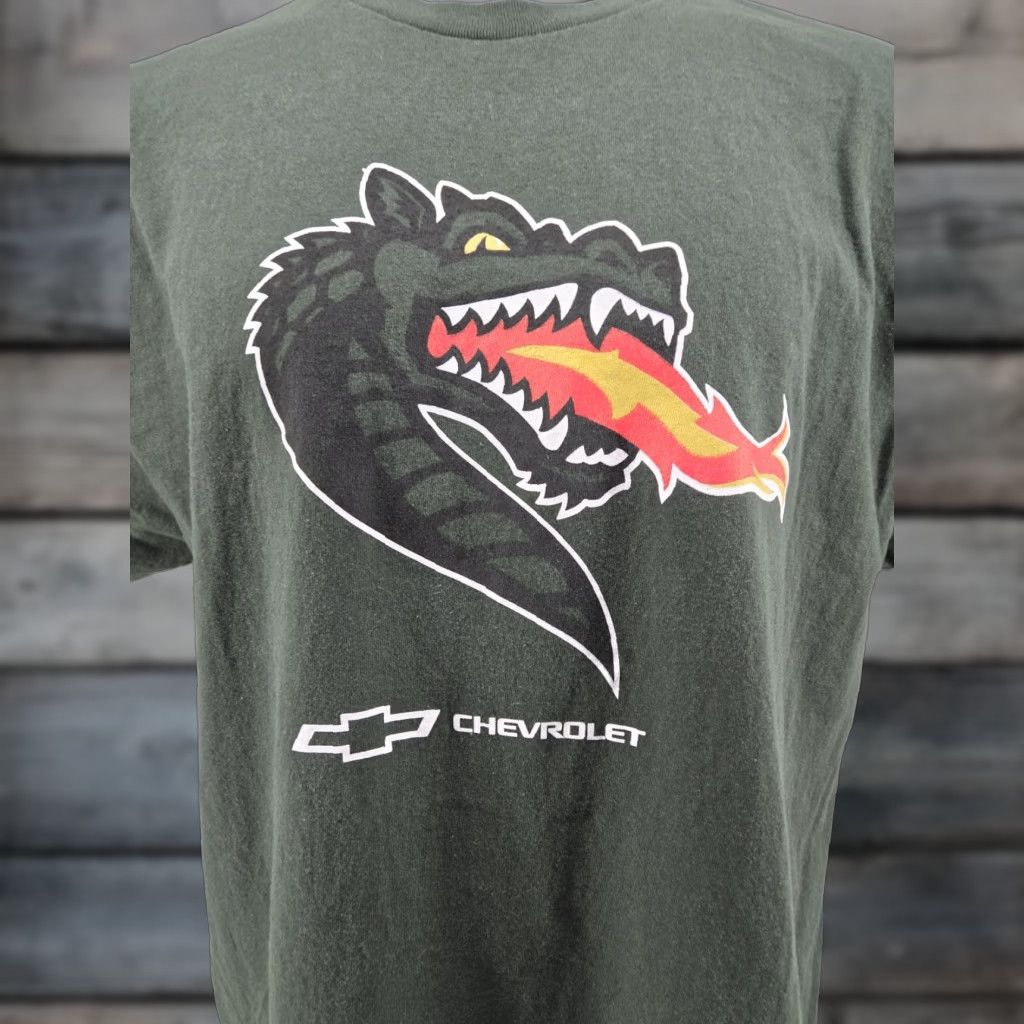 Gildan UAB Blazers Chevy Dealers Short Sleeve Shirt Men's XL STAINED Green Graphic Print T-Shirt Men XL Shir t Size US XL / EU 56 / 4 - 1 Thumbnail