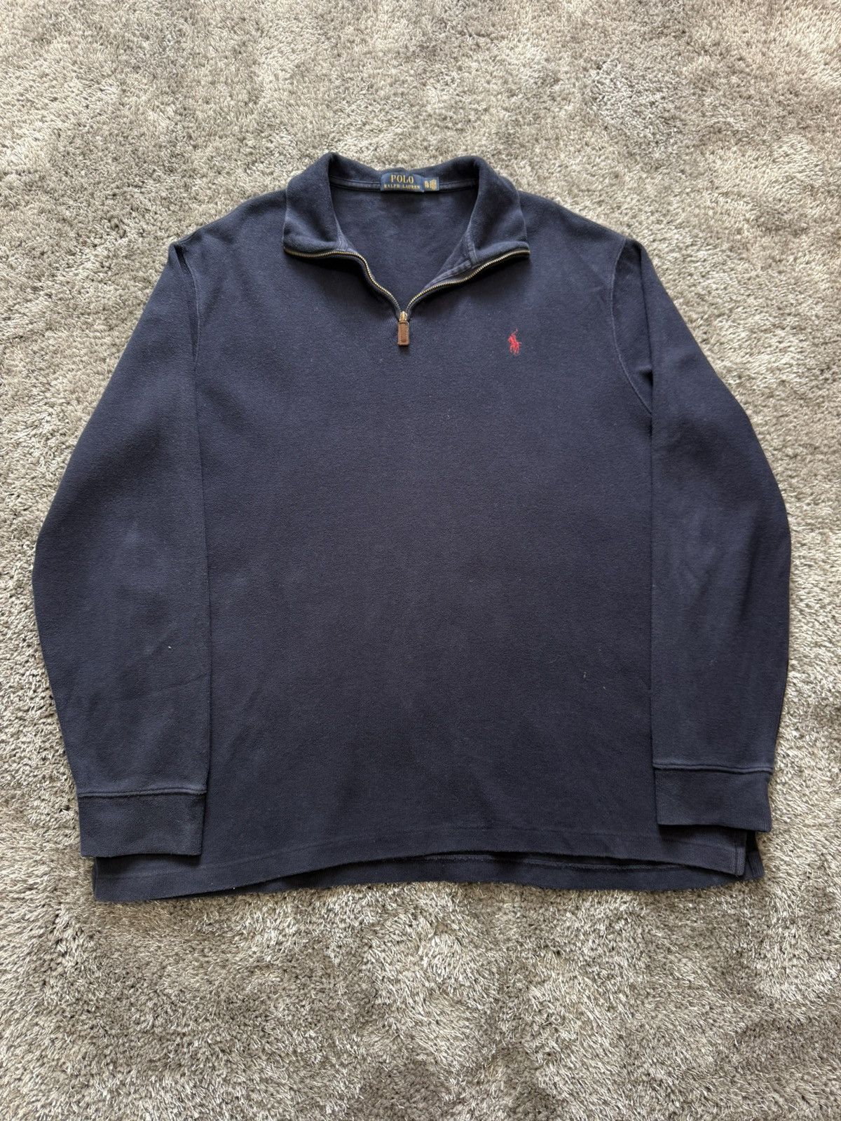 Polo Ralph Lauren Ralph Lauren half zip up sweater Size US XL / EU 56 / 4 - 1 Thumbnail