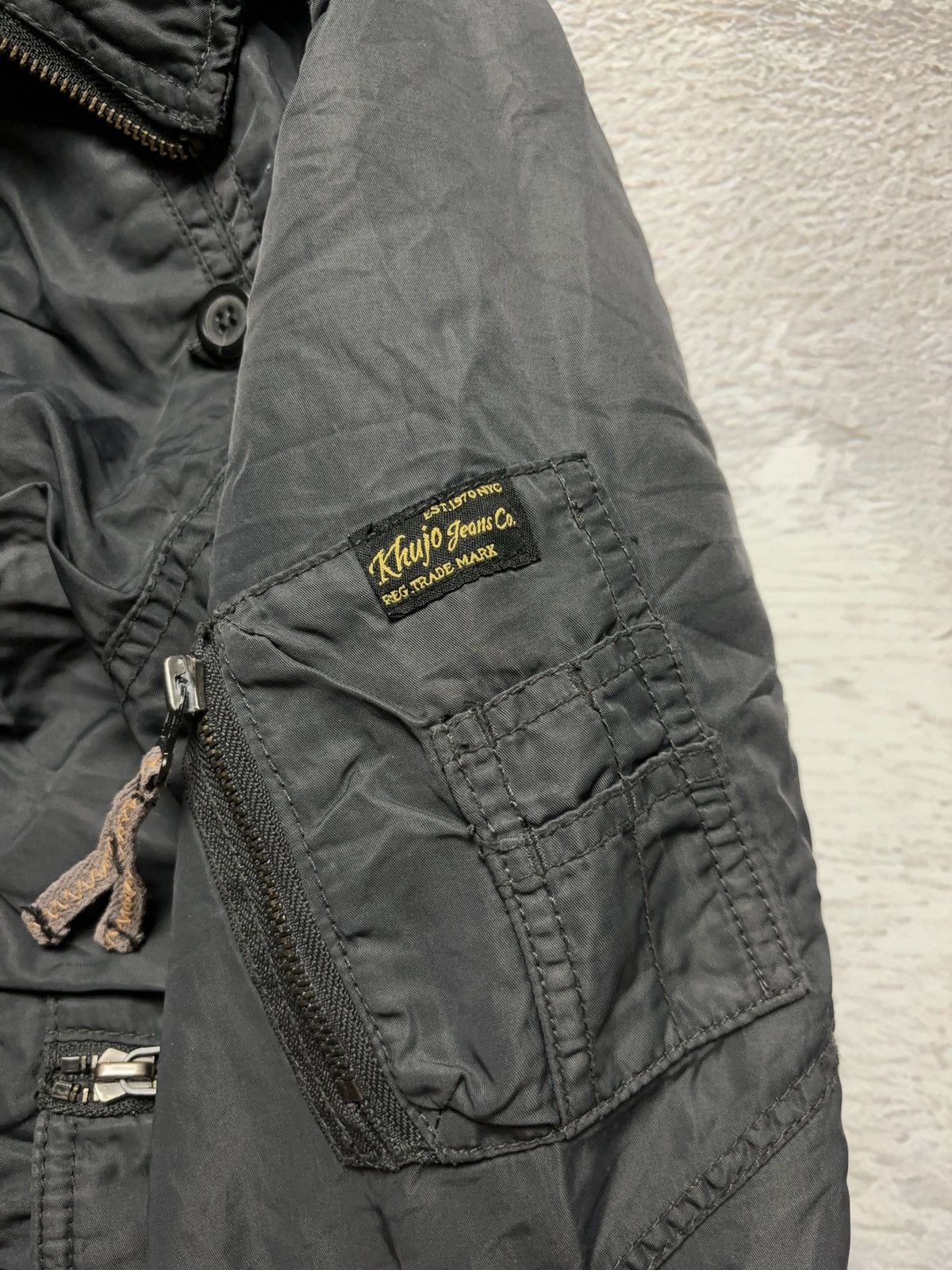 Japanese Brand × Vintage Japanese style vintage bomber jacket military style Size US M / EU 48-50 / 2 - 7 Thumbnail